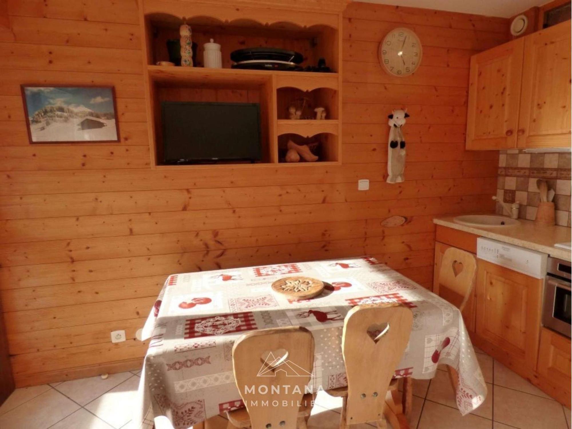 לה גראן-בורנו Studio Renove Avec Cabine - 26M² - 5 Pers - Balcon Expose Sud - Pres Skibus Et Remontees Mecaniques - Fr-1-458-125 מראה חיצוני תמונה